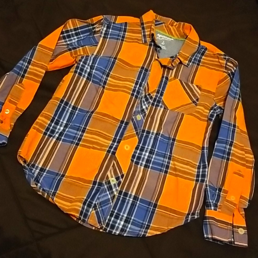 Boys Long Sleeve Button Down Shirt